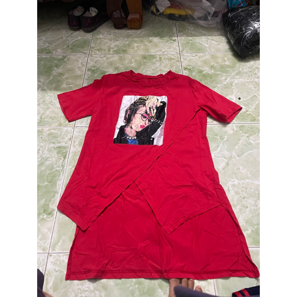 Váy thun nữ tầm size m -N41