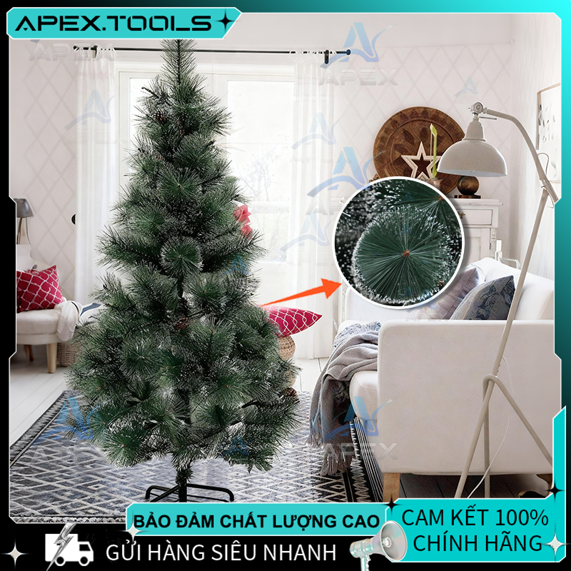 Cây Thông Noel Cao Cấp 4FT-7FT - Chân Kim Loại Bền Bỉ