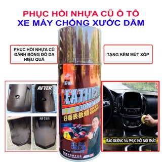 [Hàng Nhập] Chai phục hồi nhựa đen - Dưỡng nhựa nhám - Làm đen nhựa nhám - Làm mới nhựa cũ,ghế da Sprayking Santa
