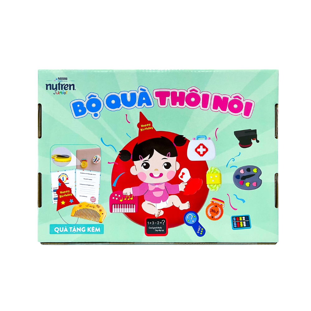 [Quà tặng không bán] Bộ quà thôi nôi