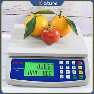   🚛Free shipping  Cân Điện Tử 30kg DT580 - Cân Thực Phẩm Tính Tiền Giá Rẻ - Tặng Sạc + Pin 