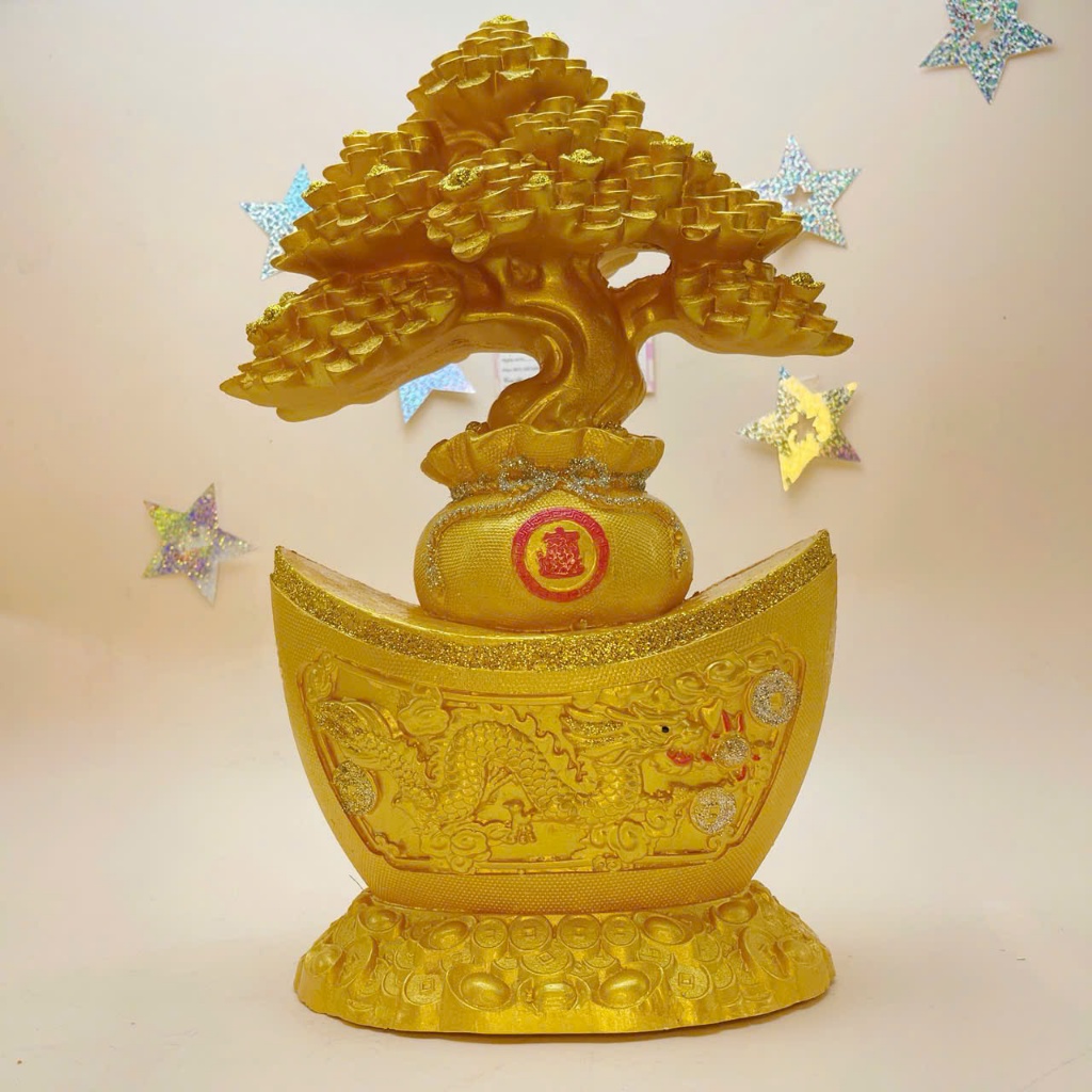 Cây Kim Tiền Phát Tài Phát Lộc Hecube Hàng Thiết kế heo tiết kiệm lợn đất tiết kiệm size 40cm