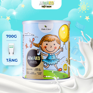  Sữa Hạt Dinh Dưỡng Hữu Cơ Miwako Vị Gạo Hộp 700g x 1 Hộp Cho Cả Gia Đình - Orgavil 