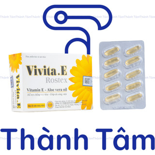 (Trắng) Viên uống VIVITA E Trắng 30V giúp làm trắng da, chống lão hoá, giảm nám, mờ thâm.