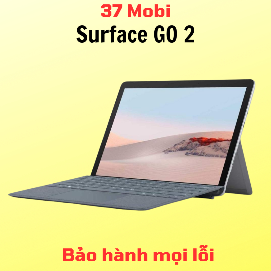 Máy tính bảng Surface Go 2 màn 10.5 inch Window 10 - Pentium Gold 4425Y ram 8G 128G SSD