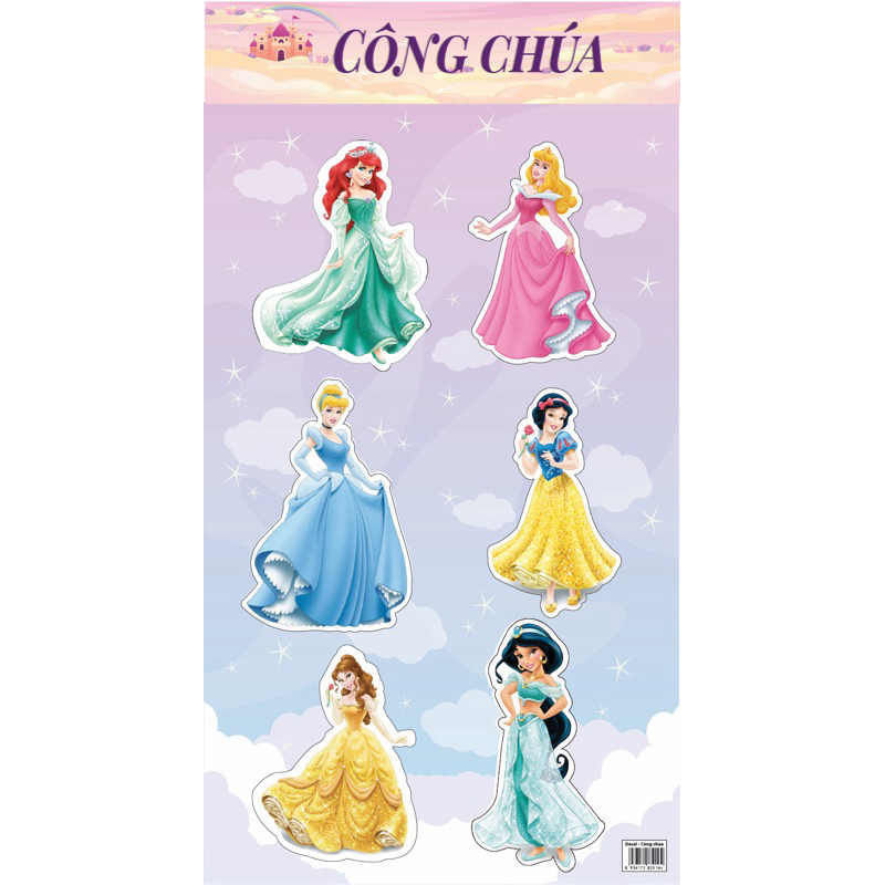 Decal công chúa