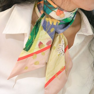 Khăn Twilly Tòhe quàng cổ, khăn buộc cổ, buộc tóc, quấn túi xách, khăn cổ phụ kiện, buộc túi xách nữ