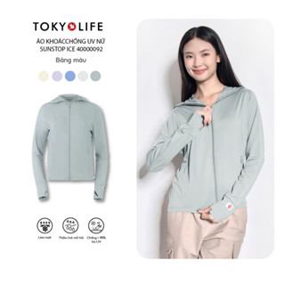 Áo khoác chống nắng chống tia UV Nữ SunStop Ice mát lạnh thoáng khí 40000092 F9UVJ089P - TOKYOLIFE