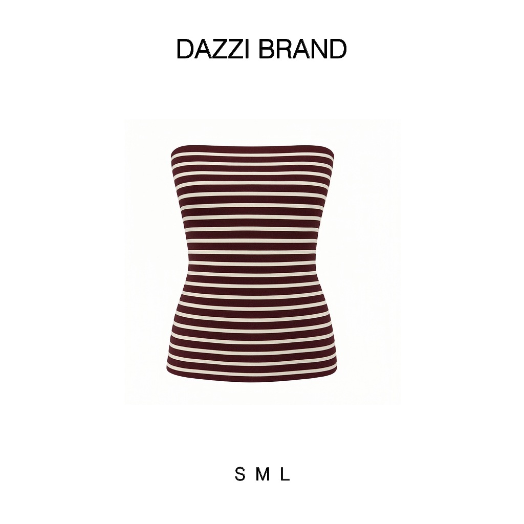 [KÈM MÚT] Áo ống kẻ sọc basic ôm body vải cotton mịn DAZZI Women A054 | BigBuy360 - bigbuy360.vn