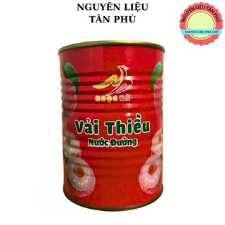 Vải Ngâm Thanh Hà Lon 565gr