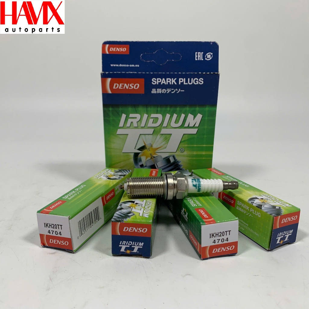 Bugi Denso Iridium Power TT Chân Dài (Giắc 16 - Ren 14 - Dài 26.5) (Mã : IKH20TT)