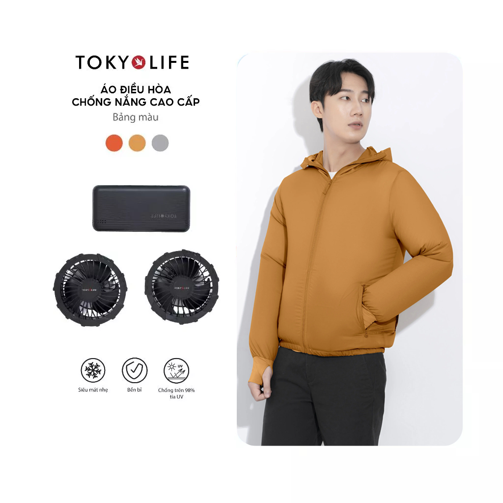 Áo Khoác Gió Điều Hòa Unisex Siêu Mát Siêu Nhẹ Chống Tia UV 40001850- TOKYOLIFE