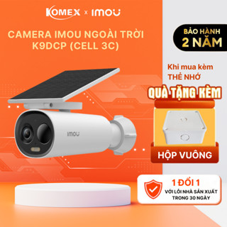 Camera IP Wifi ngoài trời IMOU Cell 3C AIO IPC-K9DCP-3T0WE-V2 Camera Dùng Pin Tích Hợp Tấm Sạc