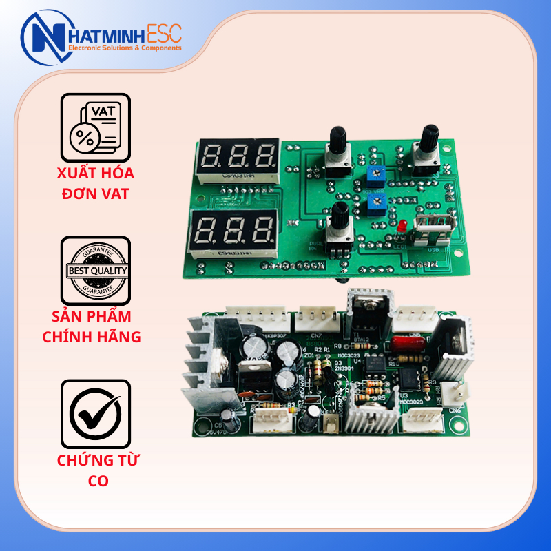 Bo mạch trạm hàn khò GORDAK 868D+ điện tử đa năng chính hãng
