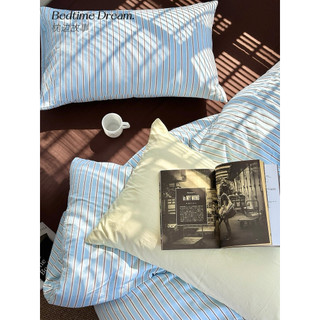  Set Chăn Ga Gối Đũi Phối Màu Kẻ Vintage BST Mùa Hè 2025 Chăn Ga Gối Hè Thu - Sun Bedding 
