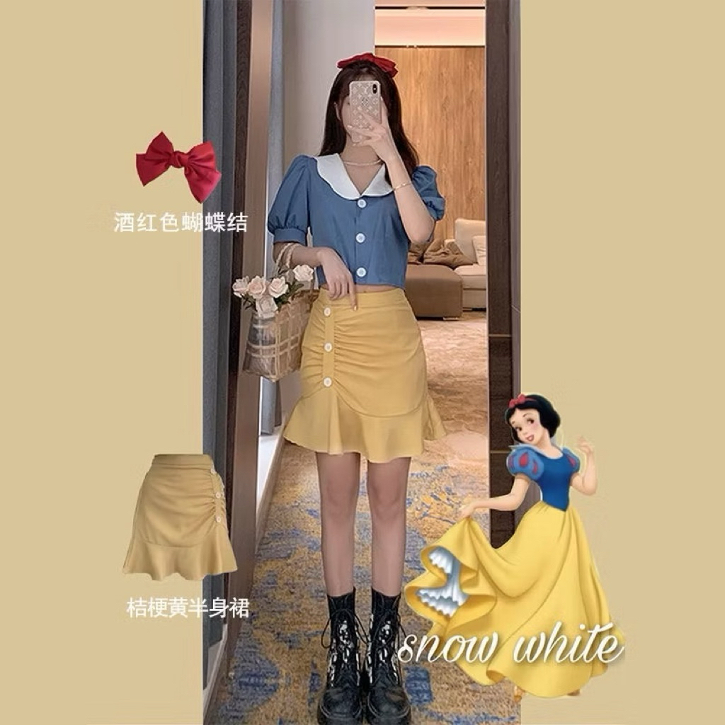 Set áo váy Bạch Tuyết🍎