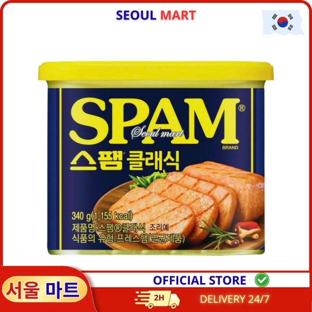 Thịt Hộp Hàn Quốc SPAM Classic 340g | SEOUL MART