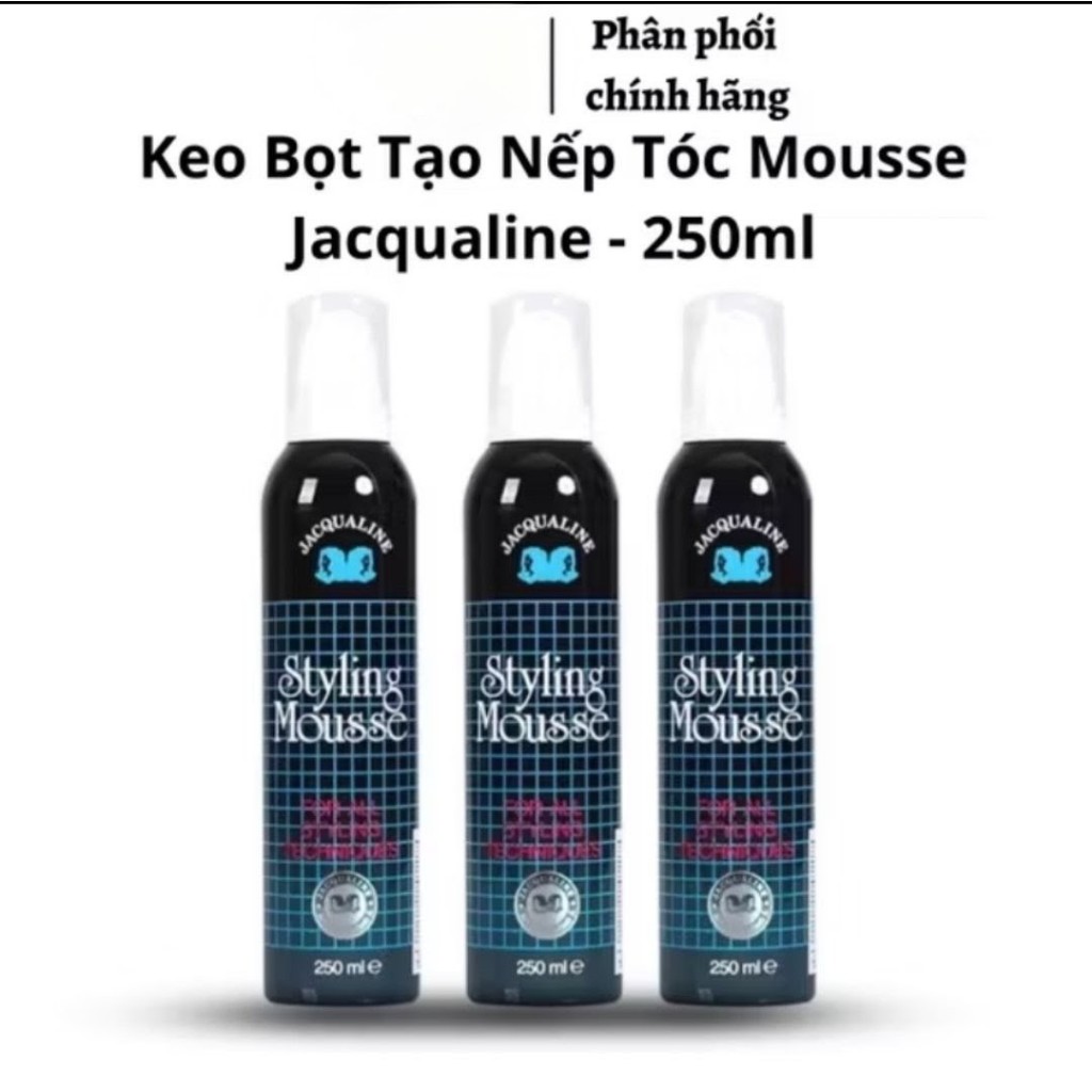 Mouse chải tóc Jacqualine 250 ml
