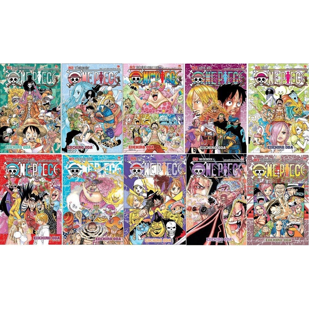 Truyện Tranh Bộ 109 cuốn One Piece (1-109) - Kim Đồng