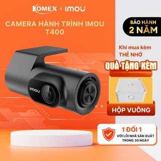  Camera hành trình IMOU T400 Thân Mini Ghi Hình Vòng Kết Nối Ứng Dụng 124 Độ 