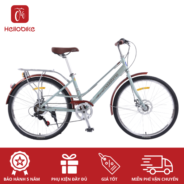 Xe Đạp Modeltime Mango Xe Đạp Nữ Bánh 26inch - Nguyên Thùng - Ship Toàn Quốc