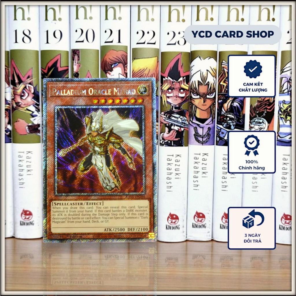 [YCDcardgame] Thẻ bài Yugioh chính hãng Palladium Oracle Mahad – Platinum Secret Rare