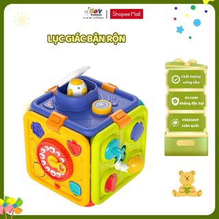 Đồ Chơi Khối Lục Giác Sáng Tạo Phát Nhạc Toykingdom - Đồ Chơi Montessori Cho Bé