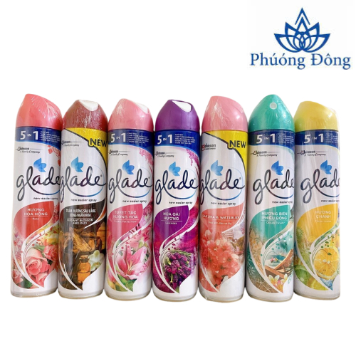 (Đủ mùi) Bình xịt phòng Glade 280ml