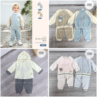 [ Bu Baby ] Bộ Bu dài tay Pure Cotton cho bé trai bé gái