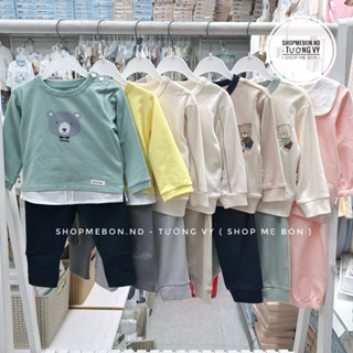 [ Bu Baby ] Bộ Bu dài tay Signature mềm mại cho bé