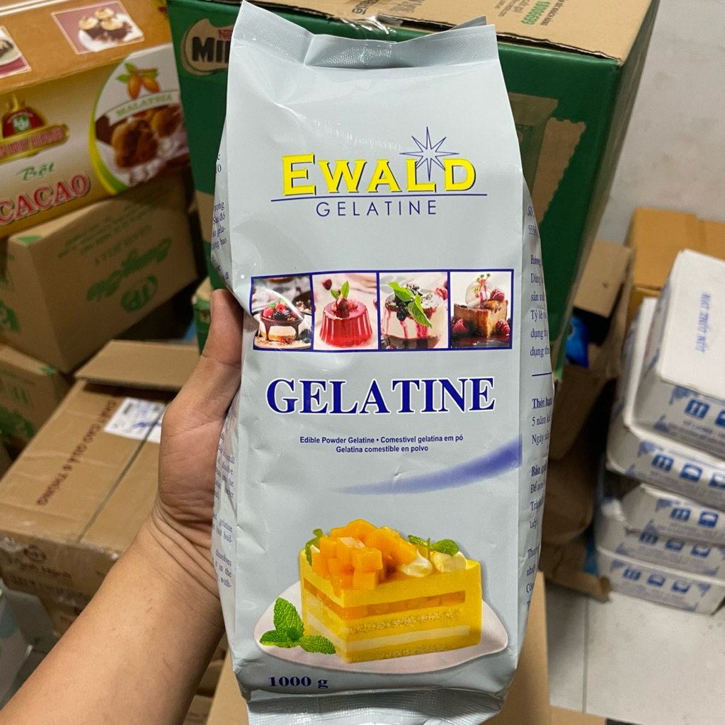 Bột Gelatin Đức Cao Câp gói 1Kg