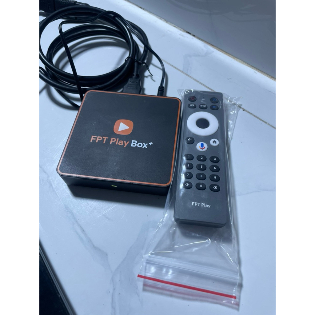 Fpt t550 và 650 qua sử dụng chạy android tv 10  Ram 2gb , bộ nhớ ngoài 16gb  ☺️Box fpt remote zin gi