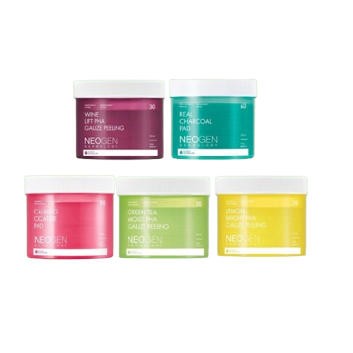Toner Pad tẩy da chết/ nâng cơ/ làm dịu/ kiềm dầu/ dưỡng trắng Neogen Dermalogy Pad