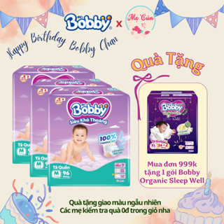Combo 3 bịch tã quần Bobby Ultra siêu khô thoáng cho bé yêu thoải mái