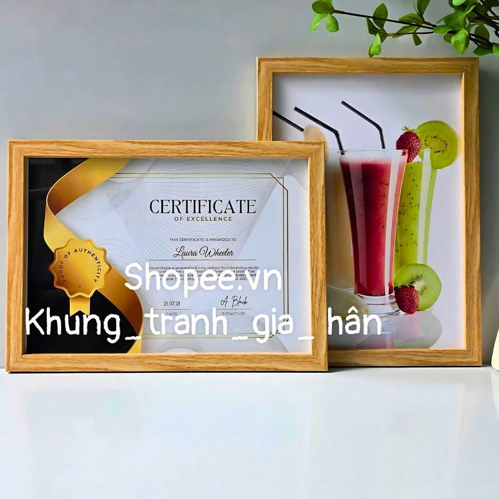khung bằng khen, A4( 21X30 ), 20X30, khung ảnh, khung hình