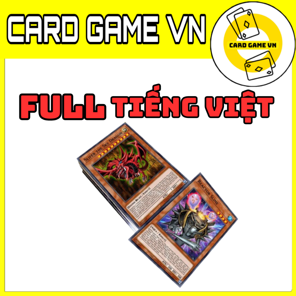 [BÀI IN] Bài YuGiOh Tiếng Việt/Anh - Bộ 54 lá bài Slifer The Sky Dragon (Osiris) Ultimate - Bộ Bài T