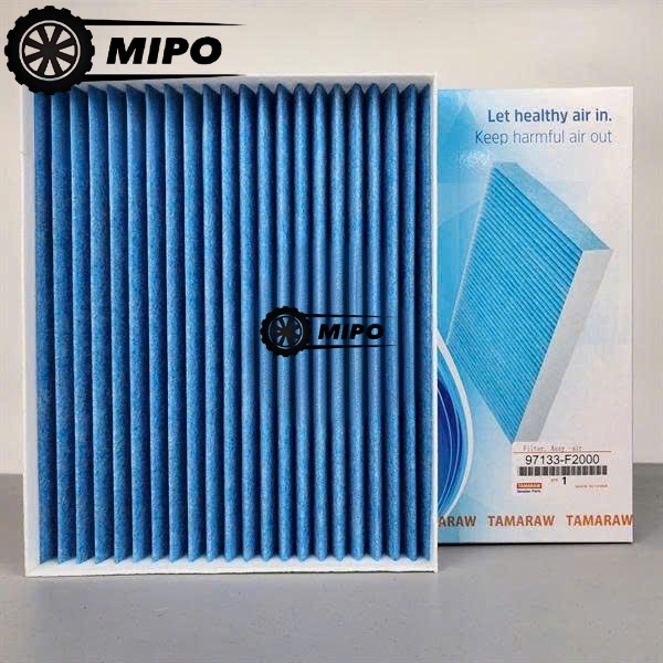 Lọc gió điều hòa xe Elantra, Cerato, K3, Seltos, Stargazer, Creta (Mã: 97133F2000)