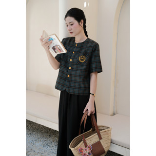 LÀ EM | Áo Jacket ALULA ngắn tay - Áo jacket nữ hai lớp ngắn tay.