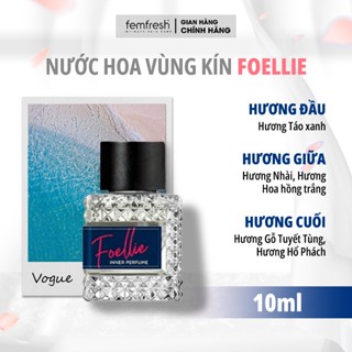 Nước Hoa Vùng Kín Cao Cấp Foellie Eau de Vogue 10ml – Hương Biển Xanh Thanh Mát Tươi Mới tới 48H