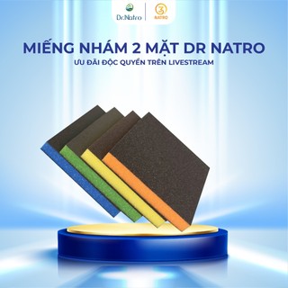  Miếng nhám chà nồi miếng cước cam rửa chén chà vết bẩn cứng đầu Dr Natro - Em3Natro 