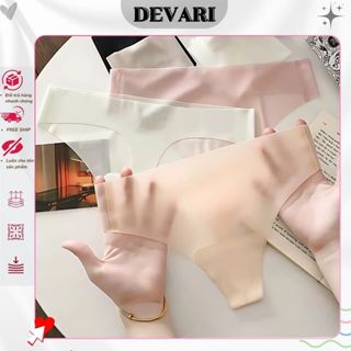 Quần lọt khe nữ đúc su siêu mỏng sexy tàng hình không lộ viền, Quần lót nữ lụa băng DEVARI L617