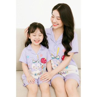set lụa đùi mẹ va bé ( có tách lẻ )- có sz 8-65kg ảnh chụp thật