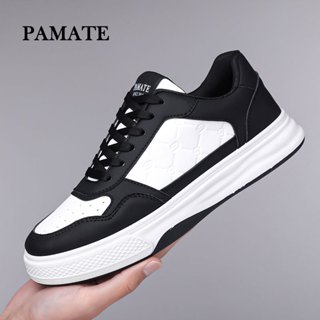 Giày thể thao nam nữ PAMATE tăng chiều cao 5cm, giày nam mềm mại, thoải mái, giày của quỷ