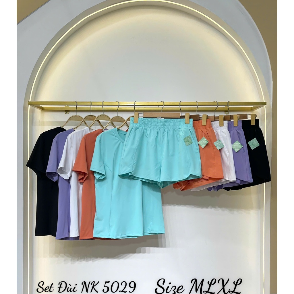 Set đùi 5029 thể thao thời trang nữ tập gym, yoga, aerobic, zumba, pickleball thể thao 2Tsport