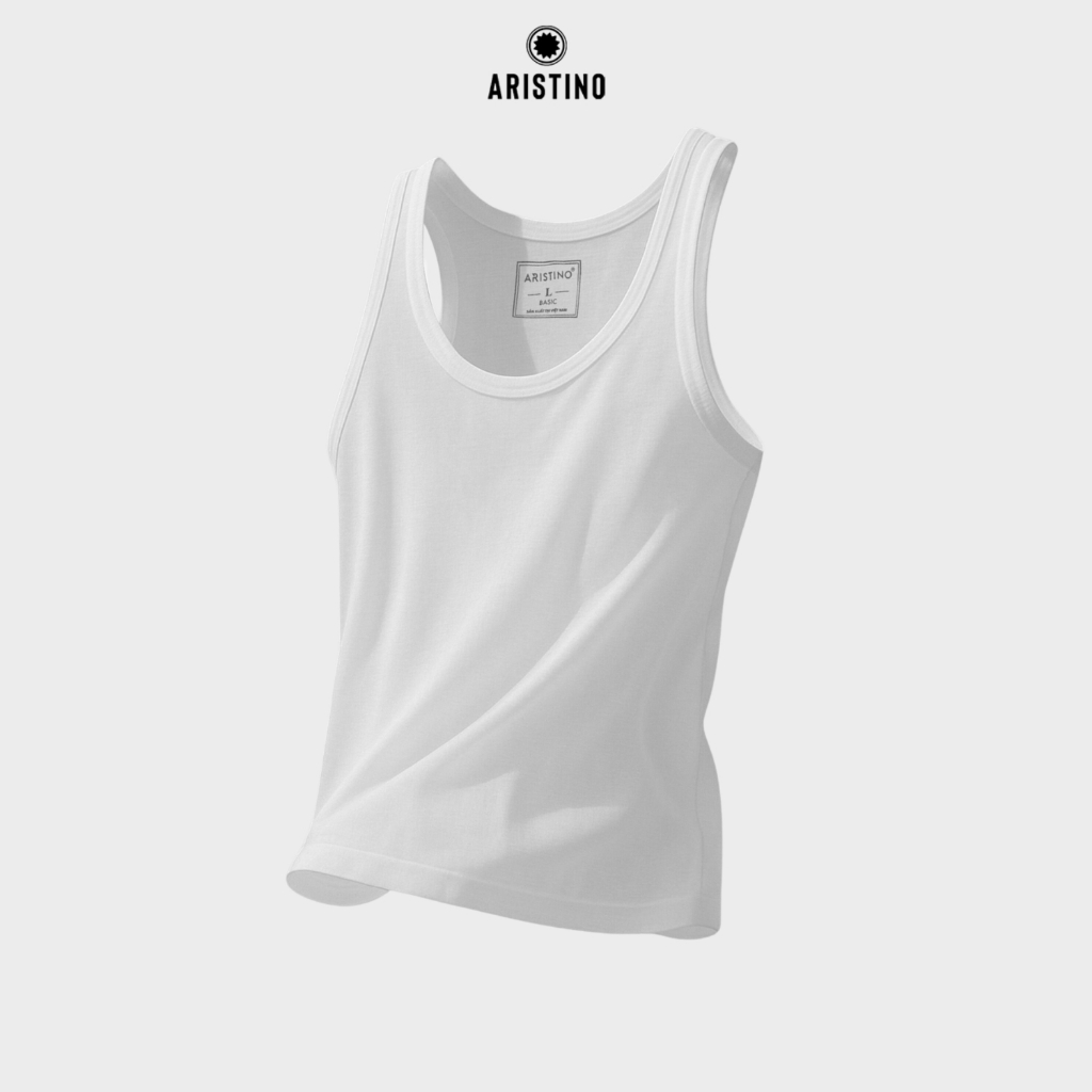 [NEW] Áo Ba Lỗ Tanktop Nam Form Basic ARISTINO 100% cotton mềm mát, thấm hút mồ hôi tốt ATT001EXP01