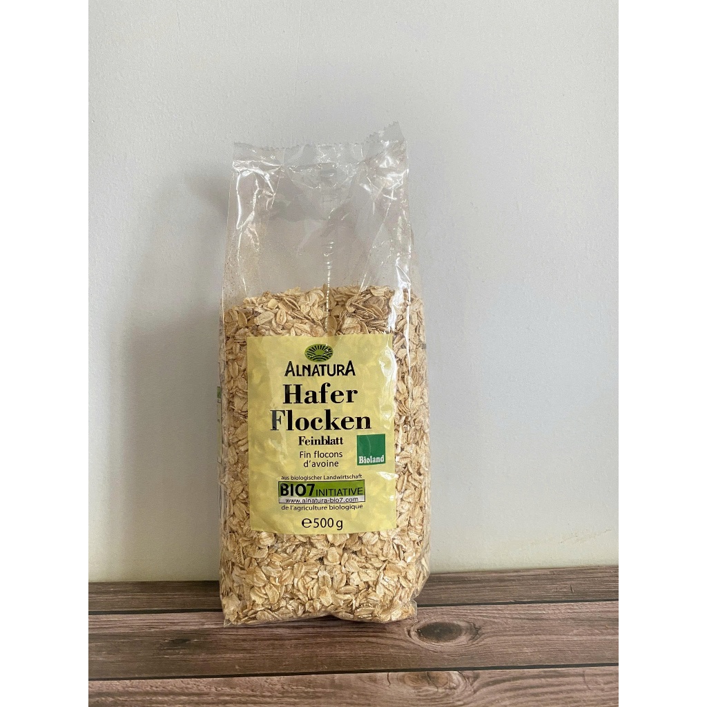 yến mạch Hafer Flocken 500g ,yến mạch cán dẹt ,cán vỡ yến mạch