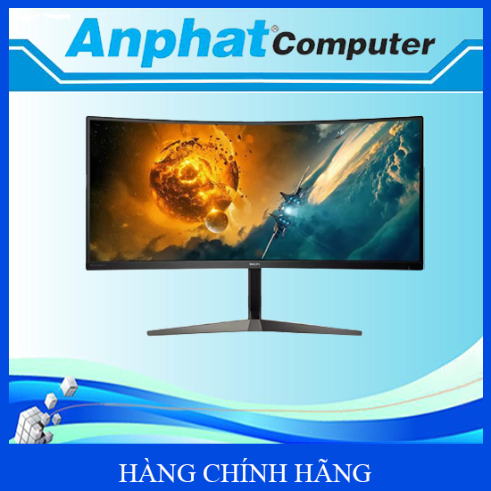 Màn hình LCD CONG PHILIPS 345M2CRZ UltraWide (34 Inch/WQHD 2K/VA/165Hz/1 ms) - Hàng Chính Hãng