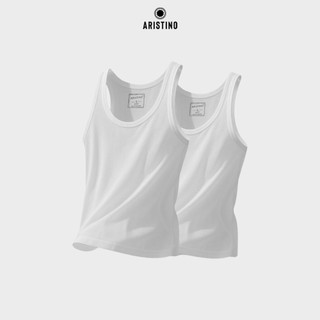   NEW COMBO 2  Áo Ba Lỗ Tanktop Nam Form Basic ARISTINO 100% cotton mềm mát thấm hút mồ hôi tốt ATT001EXP02 