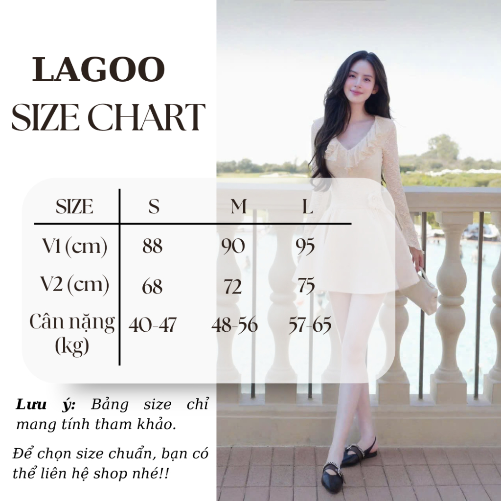 Váy Malia Thiết Kế Dài Tay Cổ.Chữ V Đính Bèo Nhún Ngọt Ngào, Đầm Ngắn Mặc Đi Chơi Đi Hẹn Hò BLUECHIC DESIGN | BigBuy360 - bigbuy360.vn