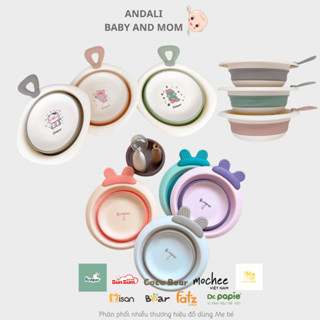  Chậu rửa mặt cho bé gấp gọn Honper hàng chính hãng. 